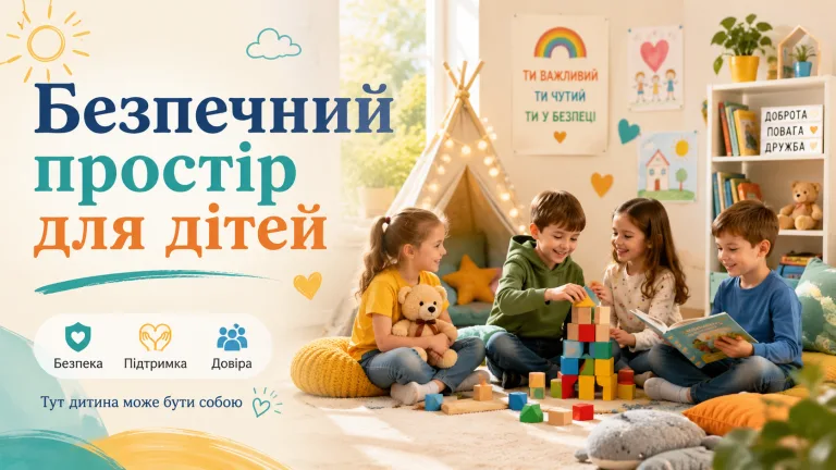 Безпечний простір для дітей