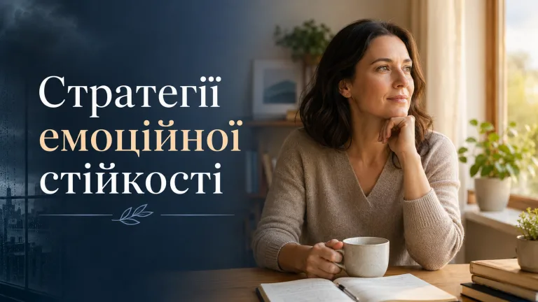 Стратегії емоційної стійкості в умовах конфлікту